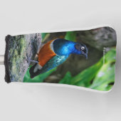 Verbluffend kleurrijk Afrikaans superborst Golfheadcover (Voorkant)