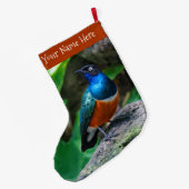 Verbluffend kleurrijk Afrikaans superborst Grote Kerstsok (Achterkant (Hangend))