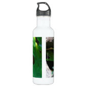 Verbluffend kleurrijk Afrikaans superborst Waterfles (Achterkant)