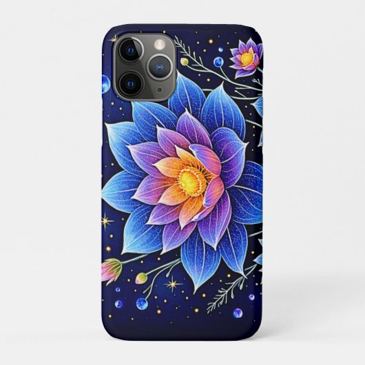 Verbluffend Kosmische Bloemendromen Ontwerp Case-Mate iPhone Case (Achterkant)