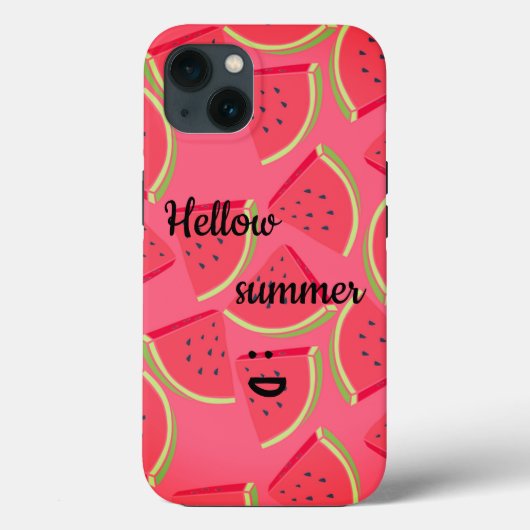 Verbluffend, koud, roze watermeloen helling Summer Case-Mate iPhone Case (Achterkant)