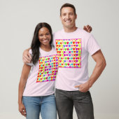 Verbluffend levendig liefdespatroon t-shirt (Unisex)