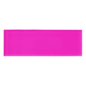 Verbluffend levendige roze kleur naambadge (Voorkant)