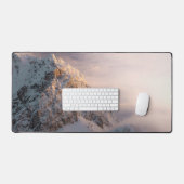Verbluffend licht en mist op de berg bureaumat (Keyboard & Muis)