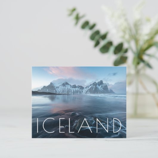 Verbluffend licht in IJsland | Stokksnes, Vestraho Briefkaart (Staand voorkant)