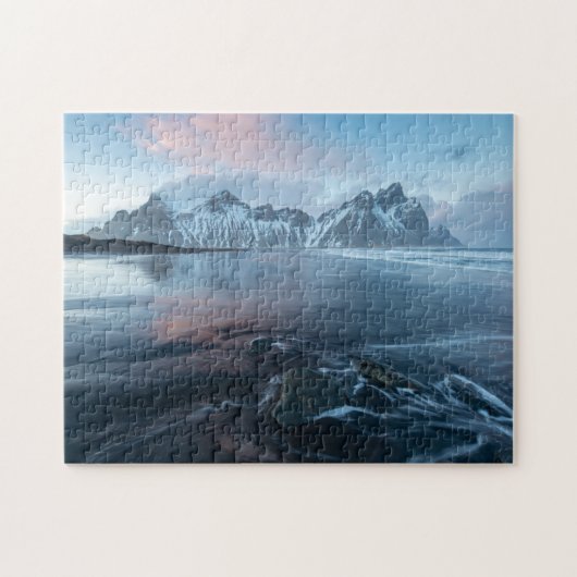 Verbluffend licht in IJsland | Stokksnes, Vestraho Legpuzzel (Horizontaal)