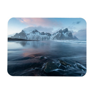 Verbluffend licht in IJsland   Stokksnes, Vestraho Magneet