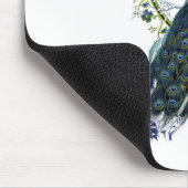 Verbluffend lijst van Peacock en  hartbloem Muismat (Hoek)