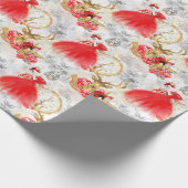 Verbluffend, luxeontwerp. Cadeauverpakking Cadeaupapier (Hoek)