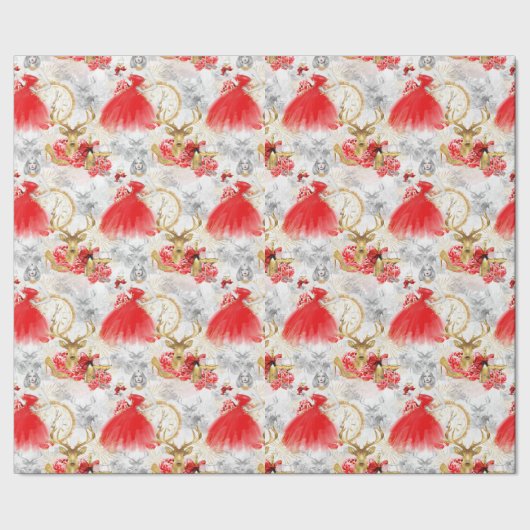 Verbluffend, luxeontwerp. Cadeauverpakking Cadeaupapier (Zoom)