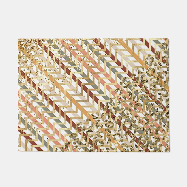 Verbluffend met gouden deurmat (Voorkant)