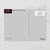 Verbluffend met liefde briefkaart (Achterkant)