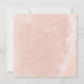 Verbluffend mooi Floral Wreated Vrijgezellenfeest Kaart (Achterkant)