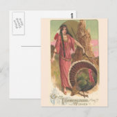 Verbluffend mooie Indische Native Art Briefkaart (Voorkant / Achterkant)