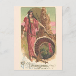 Verbluffend mooie Indische Native Art Briefkaart