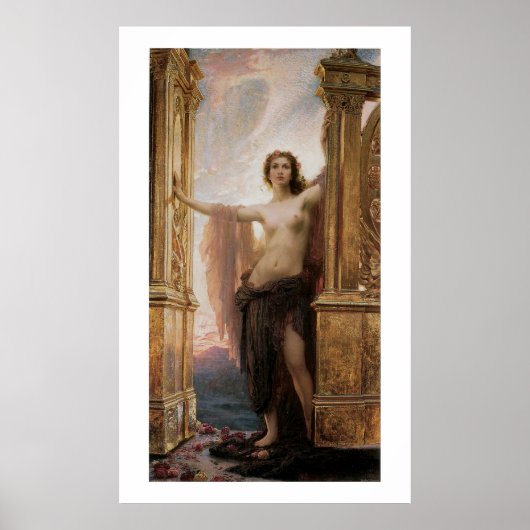 Verbluffend mooie Romantische Victoriaans kunstdru Poster (Voorkant)