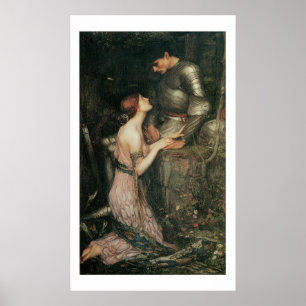 Verbluffend mooie Victoriaans Art Mermaid Print