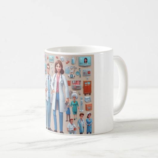 Verbluffend ontwerp van de Mok - ideaal voor dagel (Voorkant rechts)