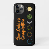 Verbluffend ontwerp van Sun Galaxy-combinatie Case-Mate iPhone Case (Achterkant)