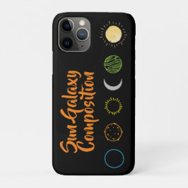 Verbluffend ontwerp van Sun Galaxy-combinatie Case-Mate iPhone Case