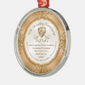 Verbluffend Ornament van 50e Jubileum, grootouders (Links)