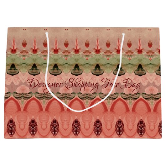 Verbluffend papier winkelen Tas Groot Cadeauzakje (Voorkant)