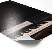 Verbluffend Pianodesign Foto Afdruk (Hoek)