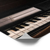 Verbluffend Pianodesign Poster (Hoek)