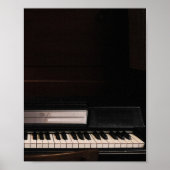 Verbluffend Pianodesign Poster (Voorkant)