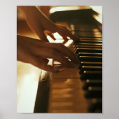 Verbluffend Pianodesign Poster (Voorkant)