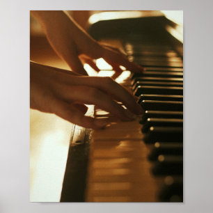 Verbluffend Pianodesign Poster