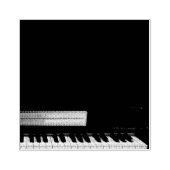 Verbluffend Pianodesign Rubberstempel (Afrduk)