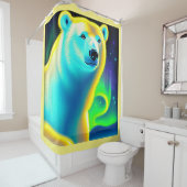 Verbluffend polair beer. douchegordijn (In situ)