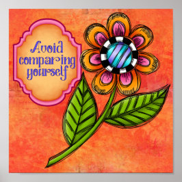 Verbluffend positief Poster