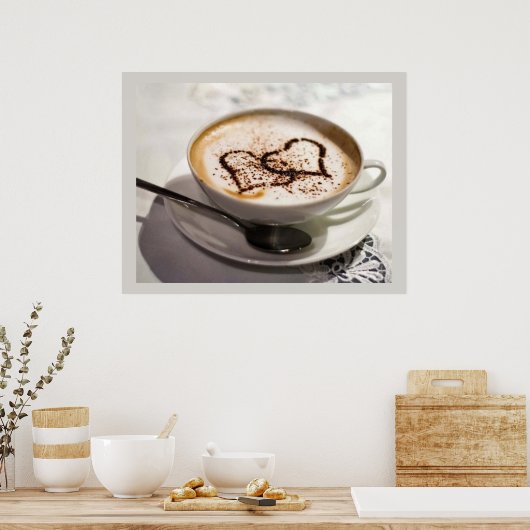 Verbluffend poster koffiefoto's (Keuken)