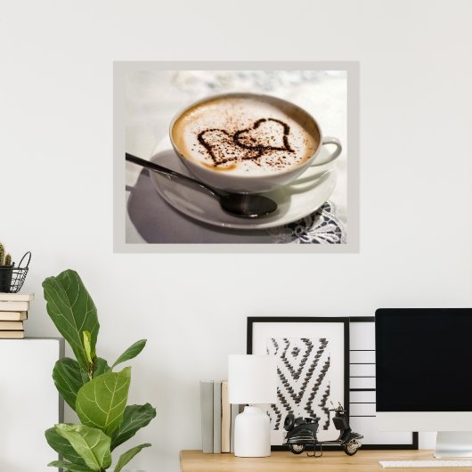 Verbluffend poster koffiefoto's (Thuiskantoor)
