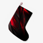 Verbluffend rood tot het Abstract Ontwerp van het  Kleine Kerstsok (Voorkant (Hangend))