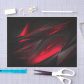 Verbluffend rood tot het Abstract Ontwerp van het  Tissuepapier (Craft)