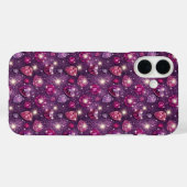 Verbluffend roze en paarse Case-Mate iPhone case (Achterkant (horizontaal))