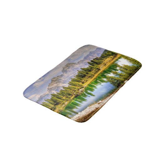 Verbluffend Schilderachtig Uitzicht van het Dolomi Badmat (Gekanteld)