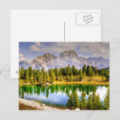 Verbluffend Schilderachtig Uitzicht van het Dolomi Briefkaart (Voorkant / Achterkant)