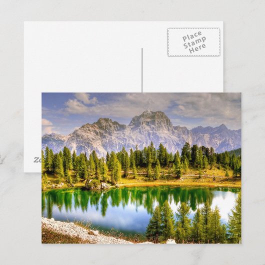 Verbluffend Schilderachtig Uitzicht van het Dolomi Briefkaart (Voorkant / Achterkant)