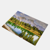 Verbluffend Schilderachtig Uitzicht van het Dolomi Deurmat (Schuin)