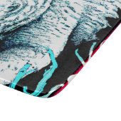 Verbluffend schilderen van een Polair Beer. Bestel Snijplank (Hoek)