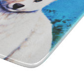 Verbluffend schilderen van een polaire Beer. Beste Snijplank (Hoek)