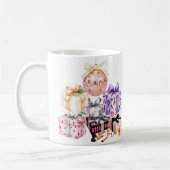 Verbluffend schoonheid/make-up thema koffiemok (Links)