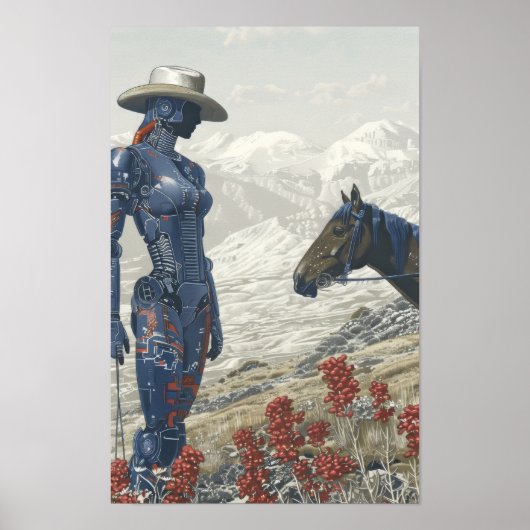 Verbluffend Science Illustration Poster (Voorkant)