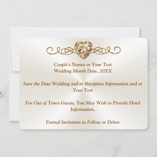 Verbluffend, sparen de Datum PHOTO Kaarten, Gepers Kaart (Achterkant)