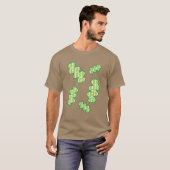 Verbluffend Spirulina Heren T-shirt (Voorkant volledig)