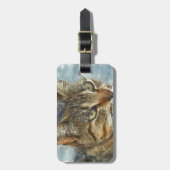 Verbluffend tablet Cat Sluiten Grafiet Potlood Por Bagagelabel (Voorkant verticaal)